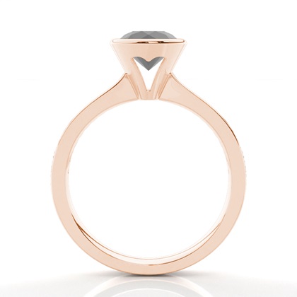 Rose Gold Diamond Engagement Rings