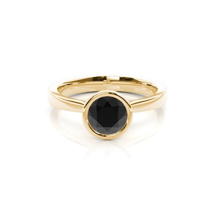 Yellow Gold Diamond Engagement Rings