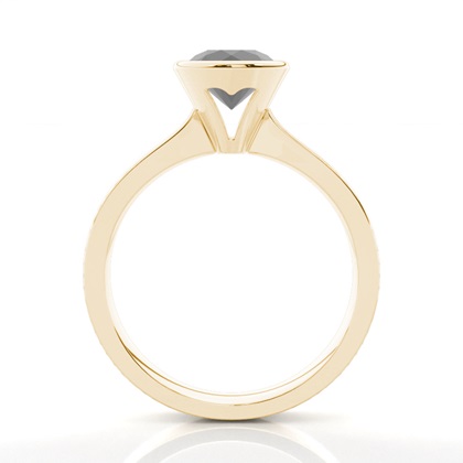 Yellow Gold Diamond Engagement Rings