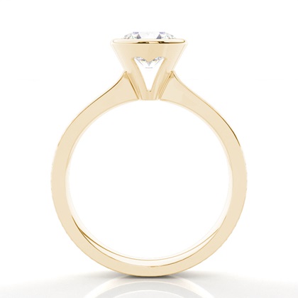 Yellow Gold Diamond Engagement Rings