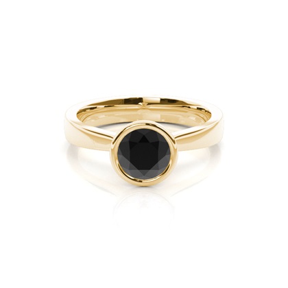 Yellow Gold Diamond Engagement Rings