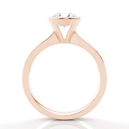 Rose Gold Diamond Engagement Rings