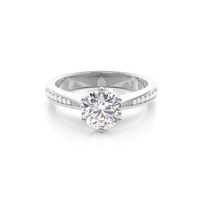 Platinum Diamond Engagement Rings