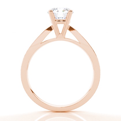 Rose Gold Moissanite Engagement Rings	