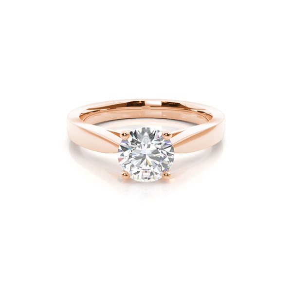 4 Prong Setting Large Engagement Ring