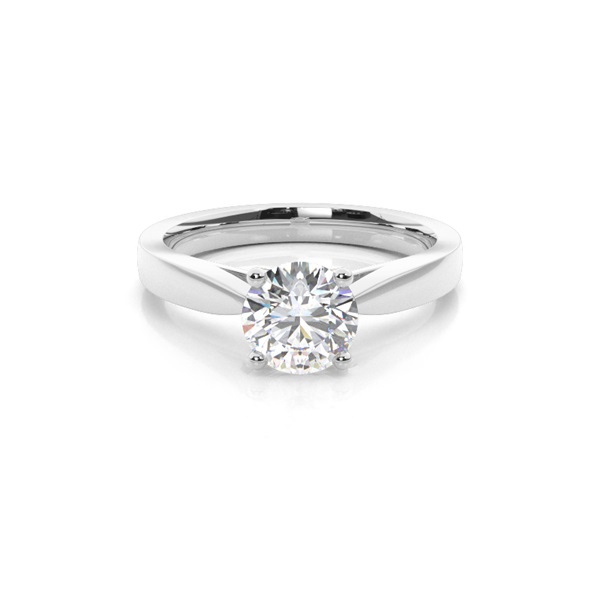 4 Prong Setting Large Engagement Ring