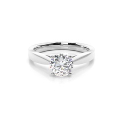 4 Prong Setting Large Engagement Ring