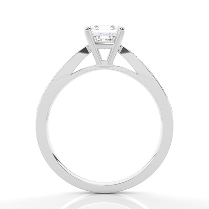 Asscher Diamond Engagement Rings