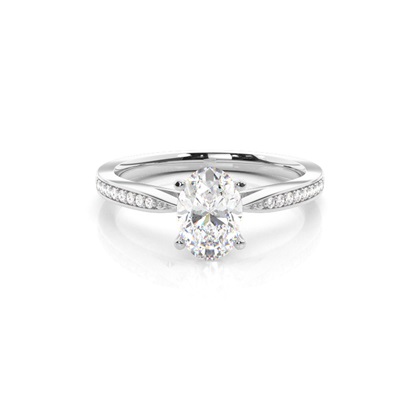 Oval Diamantringe