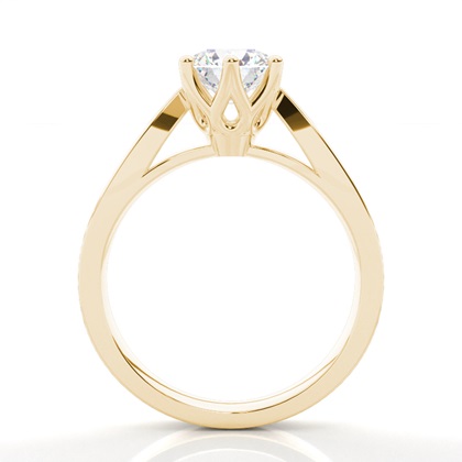 Yellow Gold Diamond Engagement Rings
