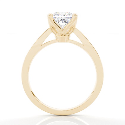Princess Solitaire Diamond Rings 