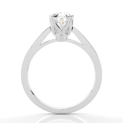 Pear Solitaire Diamond Rings