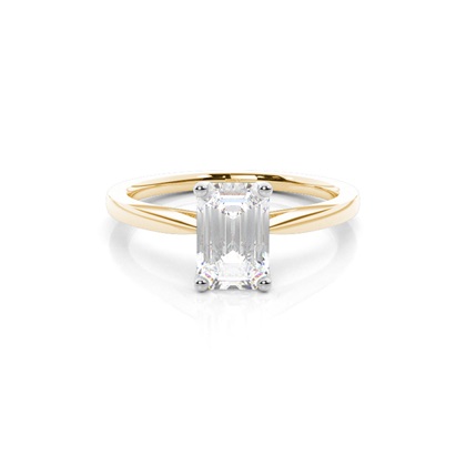 Emerald-Cut Diamond Rings