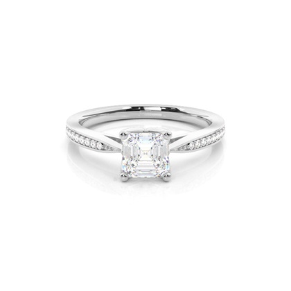 Silver Diamond Rings