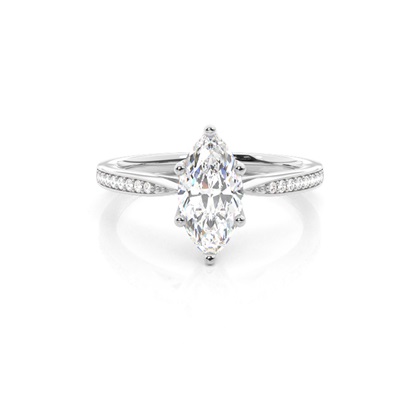 Silver Diamond Rings
