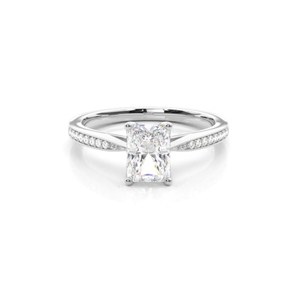 Radiant Diamond Rings