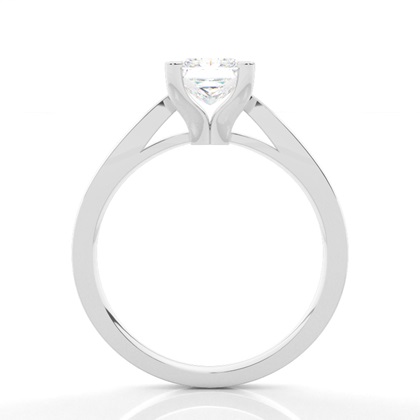 Princess Solitaire Diamond Rings