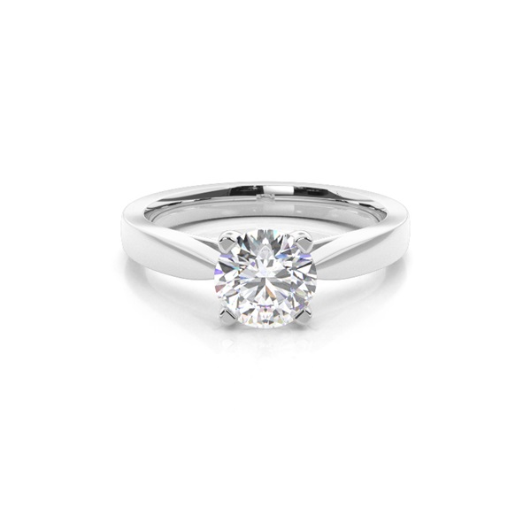 4 Prong Setting Medium Engagement Ring
