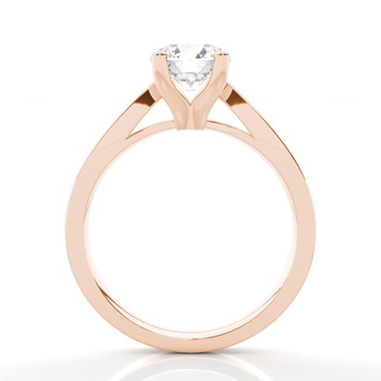 Diamond Engagement Rings Classic Solitaire Rose Gold