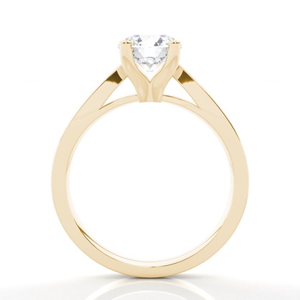 Yellow Gold Solitaire Engagement Rings