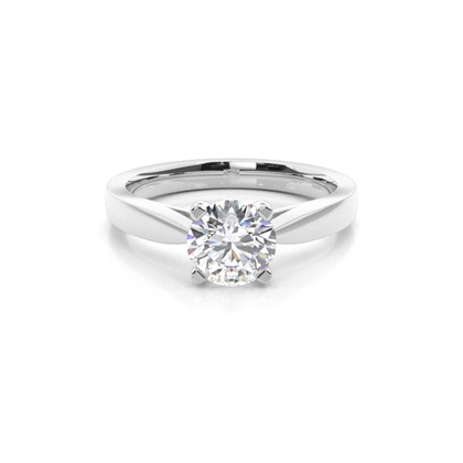 4 Prong Setting Medium Engagement Ring
