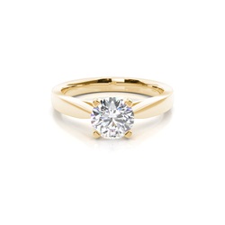 4 Prong Setting Medium Engagement Ring