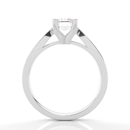 Emerald Solitaire Diamond Rings