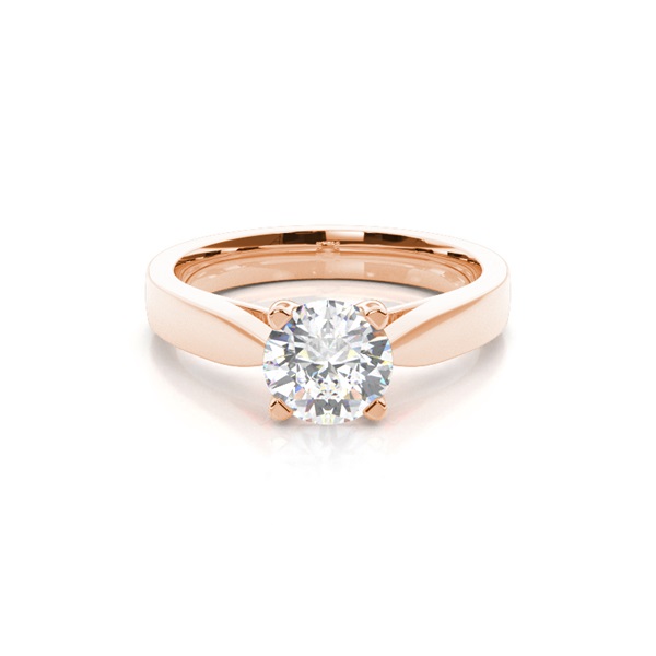 4 Prong Setting Large Engagement Ring