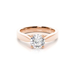 4 Prong Setting Large Engagement Ring