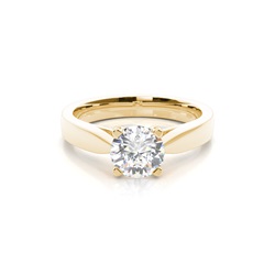 4 Prong Setting Large Engagement Ring