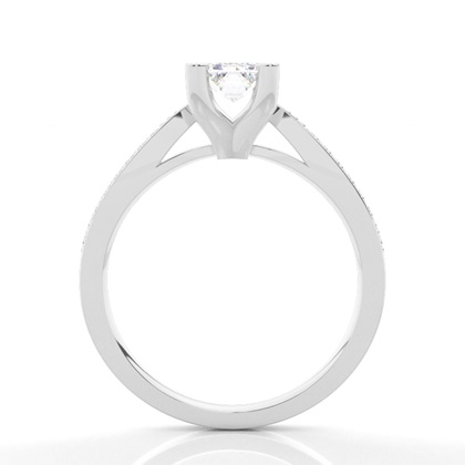 Smaragd Diamantverlobungsringe Verlobungsringe