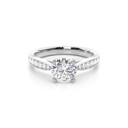 Platinum Diamond Engagement Rings