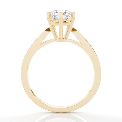 Yellow Gold Solitaire Engagement Rings