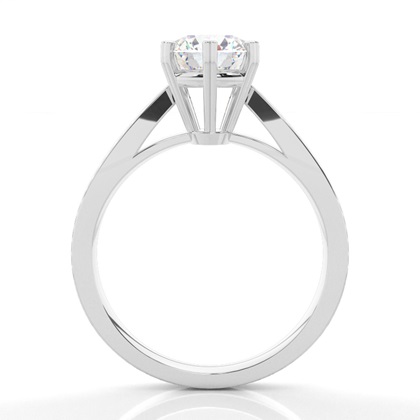 6 Prong Setting Medium Engagement Ring