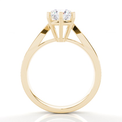 Yellow Gold Diamond Engagement Rings