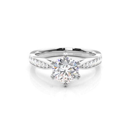 Platinum Diamond Engagement Rings