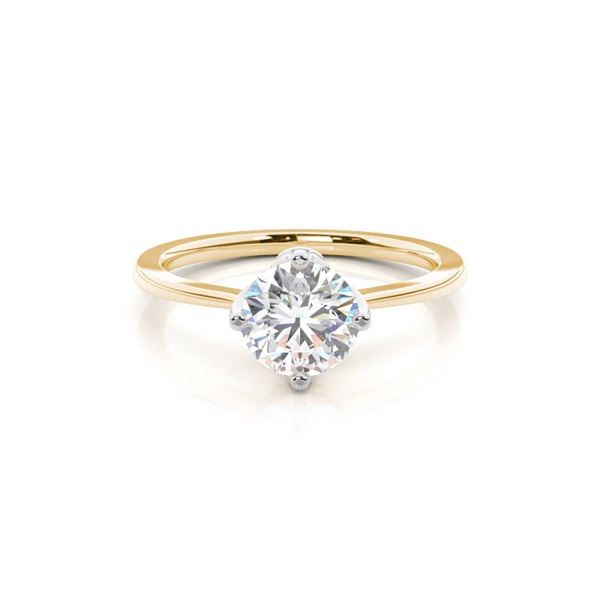 White Gold Diamond Engagement Ring