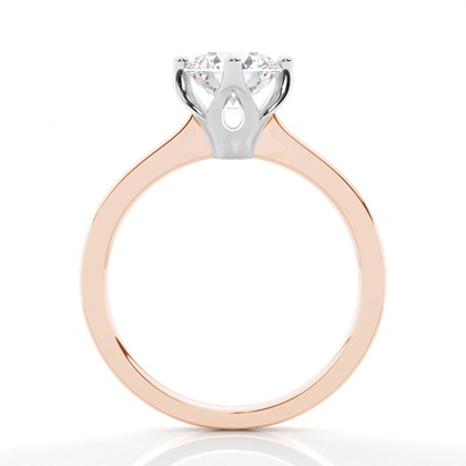 Rose Gold Diamond Engagement Rings