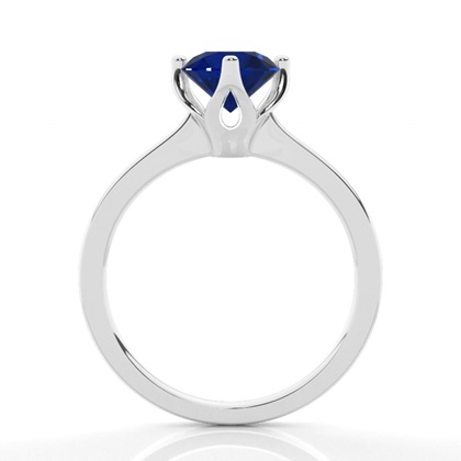 Weißgold Saphir Diamantringe