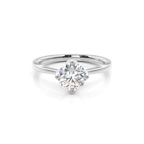 Medium Diamant Verlobungsring in einer Krappenfassung