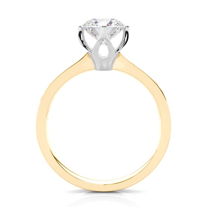 Brilliant Mischmetalle Diamantringe