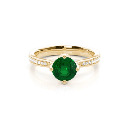 Yellow Gold Solitaire Gemstones