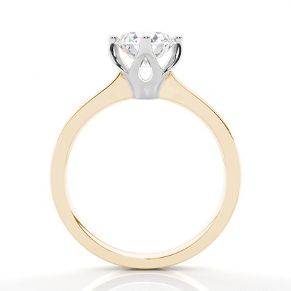 Yellow Gold Diamond Engagement Rings