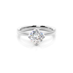4 Prong Setting Large Engagement Ring