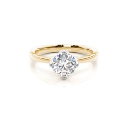 4 Prong Setting Large Engagement Ring