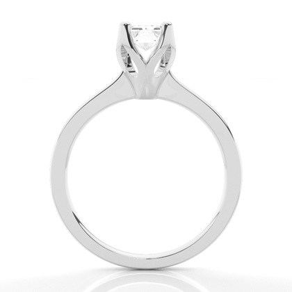 Emerald Cut Diamond Engagement Rings