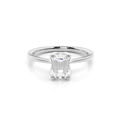 White Gold Diamond Engagement Ring