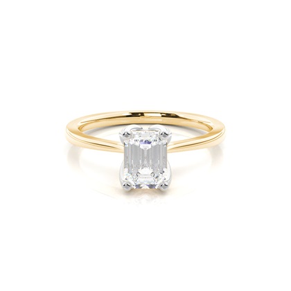 Emerald-Cut Diamond Rings