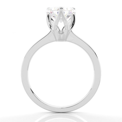 White Gold Diamond Engagement Ring
