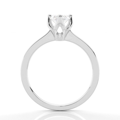 Marquise Solitaire Diamond Rings
